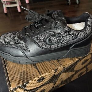 Coach Black and Gray Women's Sneakers
